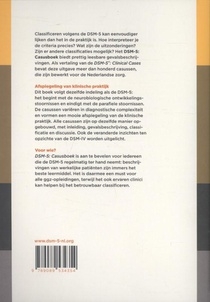 Casusboek DSM-5 achterzijde