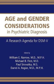 Age and Gender Considerations in Psychiatric Diagnosis voorzijde