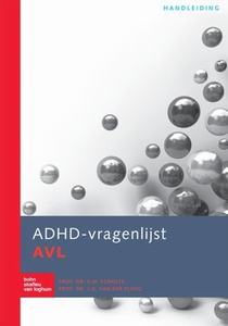 ADHD-vragenlijst (AVL) - handleiding voorzijde
