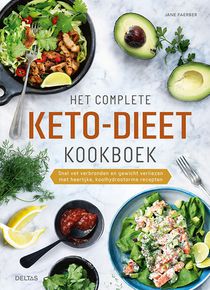 Het complete keto-dieet kookboek voorzijde