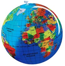 Opblaasbare bol 30 politiek achterkant