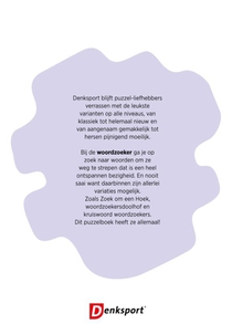 Denksport puzzelboek Zweedse puzzels achterkant