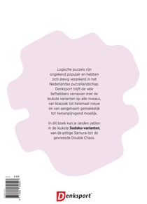 Denksport puzzelboek Sudoku Mix 2 achterkant