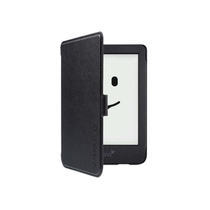 Cover slimfit zwart - tolino shine color achterkant