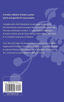 Best Loved Prayers and Words of Wisdom achterzijde