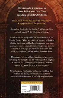 An Ember in the Ashes achterzijde
