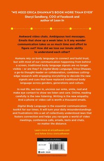 Digital Body Language achterzijde