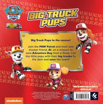 PAW Patrol Big Truck Pups Picture Book achterzijde