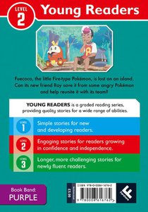 Pokemon Young Readers Level 2: Fuecoco the Berry Thief achterzijde