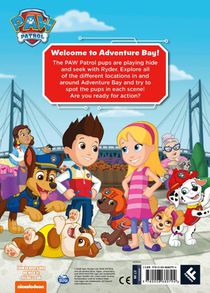 PAW Patrol Hide and Seek: A Search and Find Book achterzijde