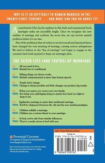 All You Need Is Love and Other Lies About Marriage achterzijde