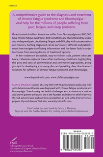 Living Well With Chronic Fatigue Syndrome & Fibromyalgia achterzijde