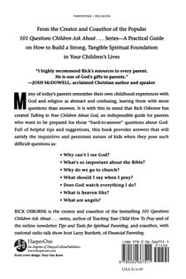 Talking to Your Children about God achterzijde