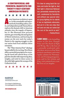 The New American Revolution achterzijde
