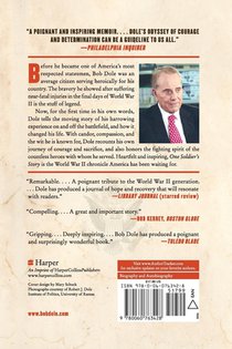 One Soldier's Story achterzijde