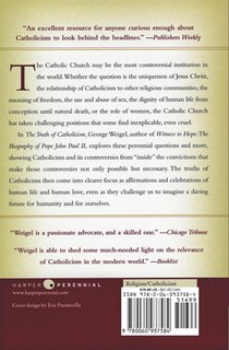 The Truth of Catholicism achterzijde
