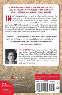 As Nature Made Him achterzijde