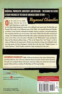 The Notebooks of Raymond Chandler achterzijde