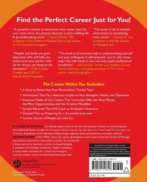 The Career Within You: How to Find the Perfect Job for Your Personality achterzijde