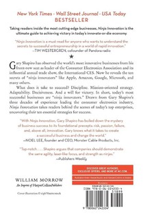 Ninja Innovation achterzijde