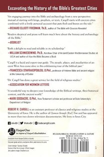 The Cities That Built The Bible achterzijde