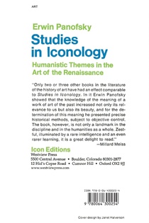 Studies In Iconology achterzijde