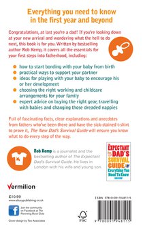 The New Dad's Survival Guide achterzijde