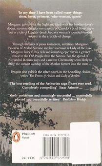 The Mists of Avalon achterzijde
