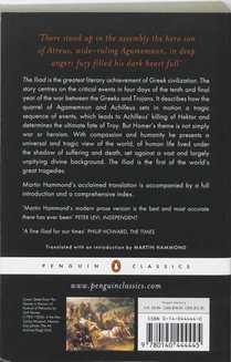 The Iliad achterzijde