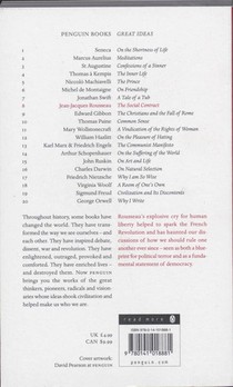 The Social Contract achterzijde