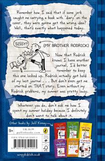 Diary of a Wimpy Kid: Rodrick Rules (Book 2) achterzijde