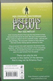 Artemis Fowl and the Lost Colony achterzijde