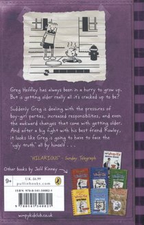Diary of a Wimpy Kid: The Ugly Truth achterzijde