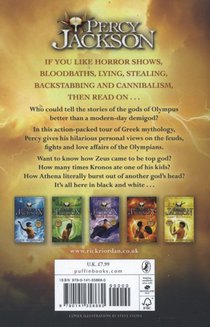 Percy Jackson and the Greek Gods achterzijde