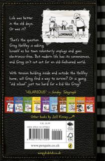 Diary of a Wimpy Kid: Old School (Book 10) achterzijde