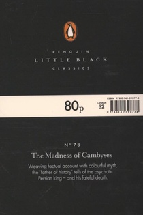 The Madness of Cambyses achterzijde