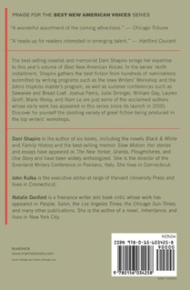 Best New American Voices achterzijde