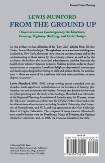 From the Ground Up achterzijde