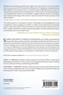 Creative Music Making at Your Fingertips achterzijde