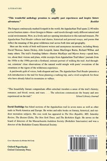 The Appalachian Trail Reader achterzijde