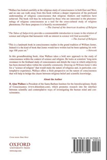 The Taboo of Subjectivity achterzijde