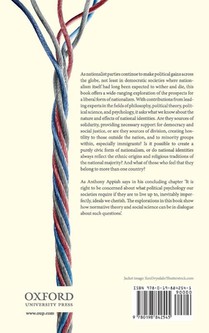 Liberal Nationalism and Its Critics achterzijde