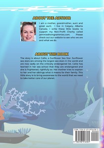 Callie The Sunflower Sea Star achterzijde