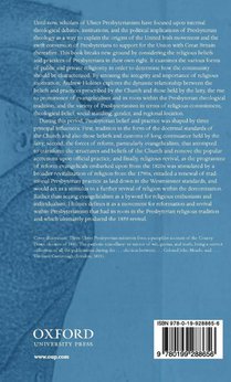 The Shaping of Ulster Presbyterian Belief and Practice, 1770-1840 achterzijde