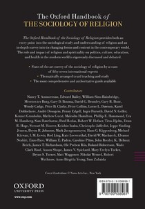 The Oxford Handbook of the Sociology of Religion achterzijde