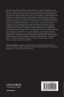 Rousseau's Theodicy of Self-Love achterzijde