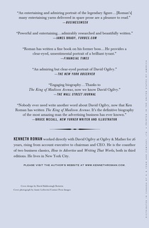 The King of Madison Avenue achterzijde