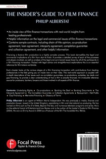 The Insider's Guide to Film Finance achterzijde