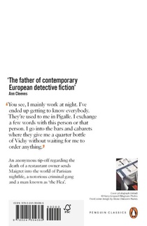 Maigret and Monsieur Charles achterzijde