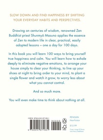 Zen: The Art of Simple Living achterzijde